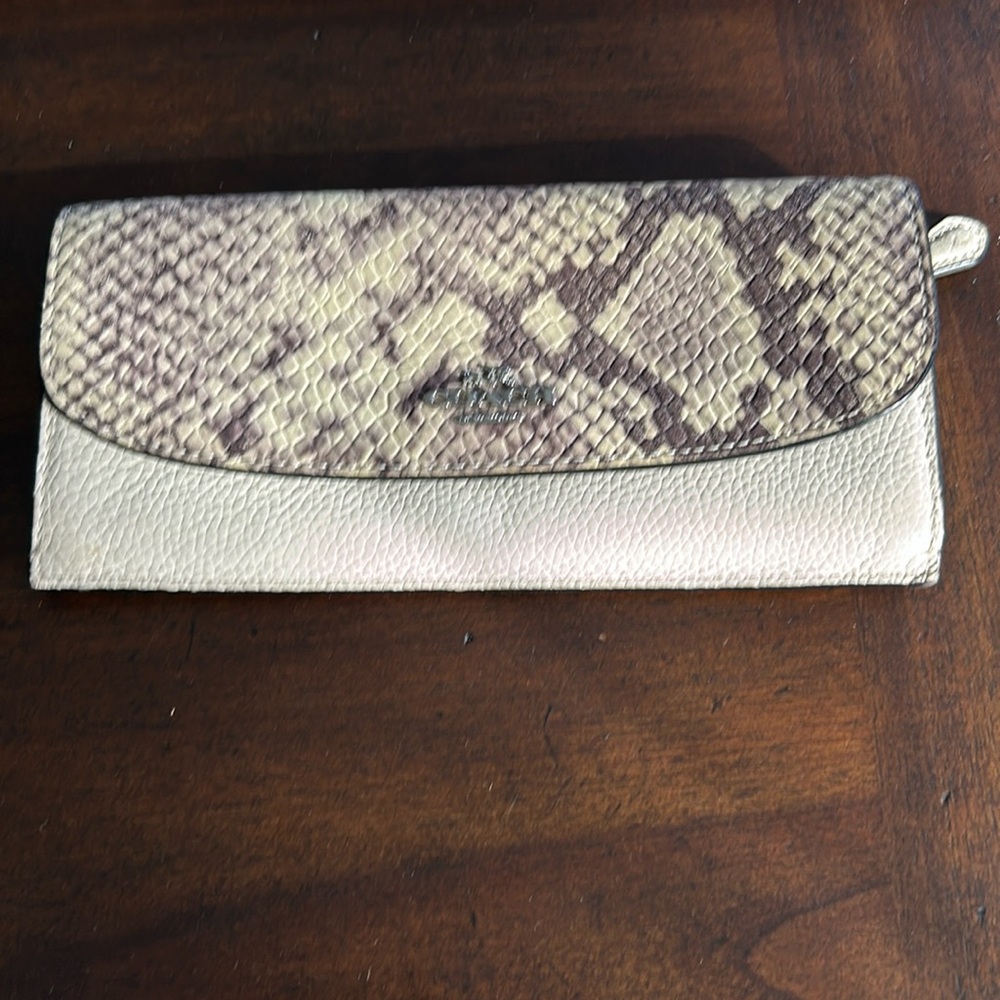 Coach wallet
